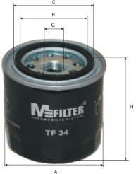 Olejový filter MFILTER